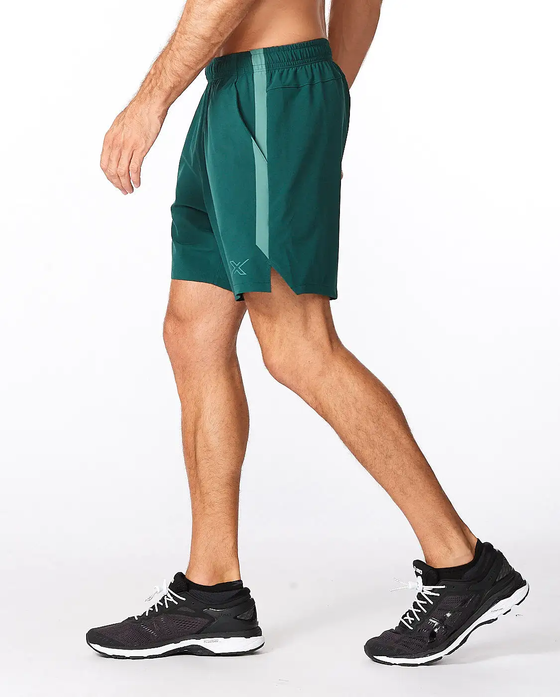 Motion 6 inch shorts - Pine/silver sage