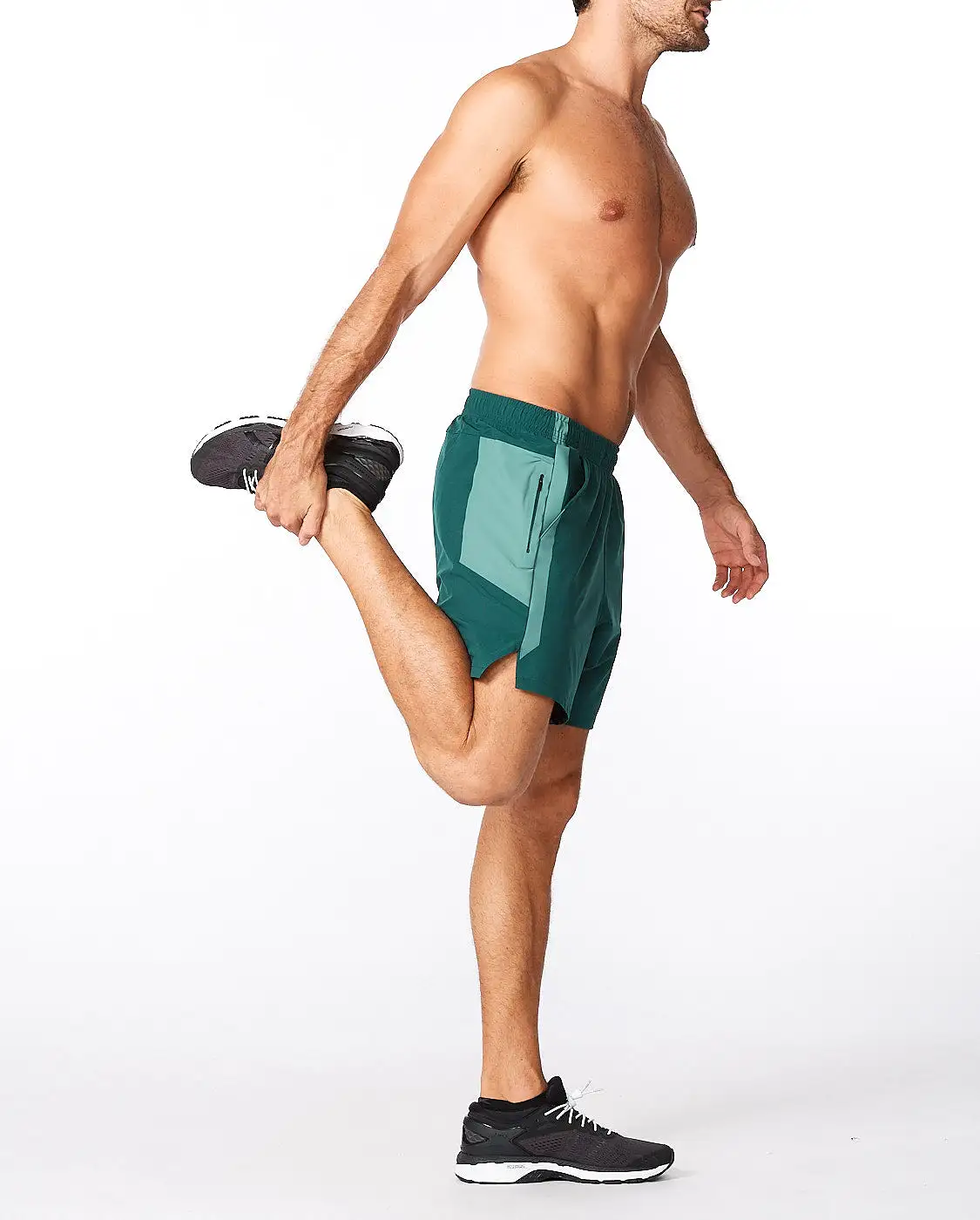 Motion 6 inch shorts - Pine/silver sage