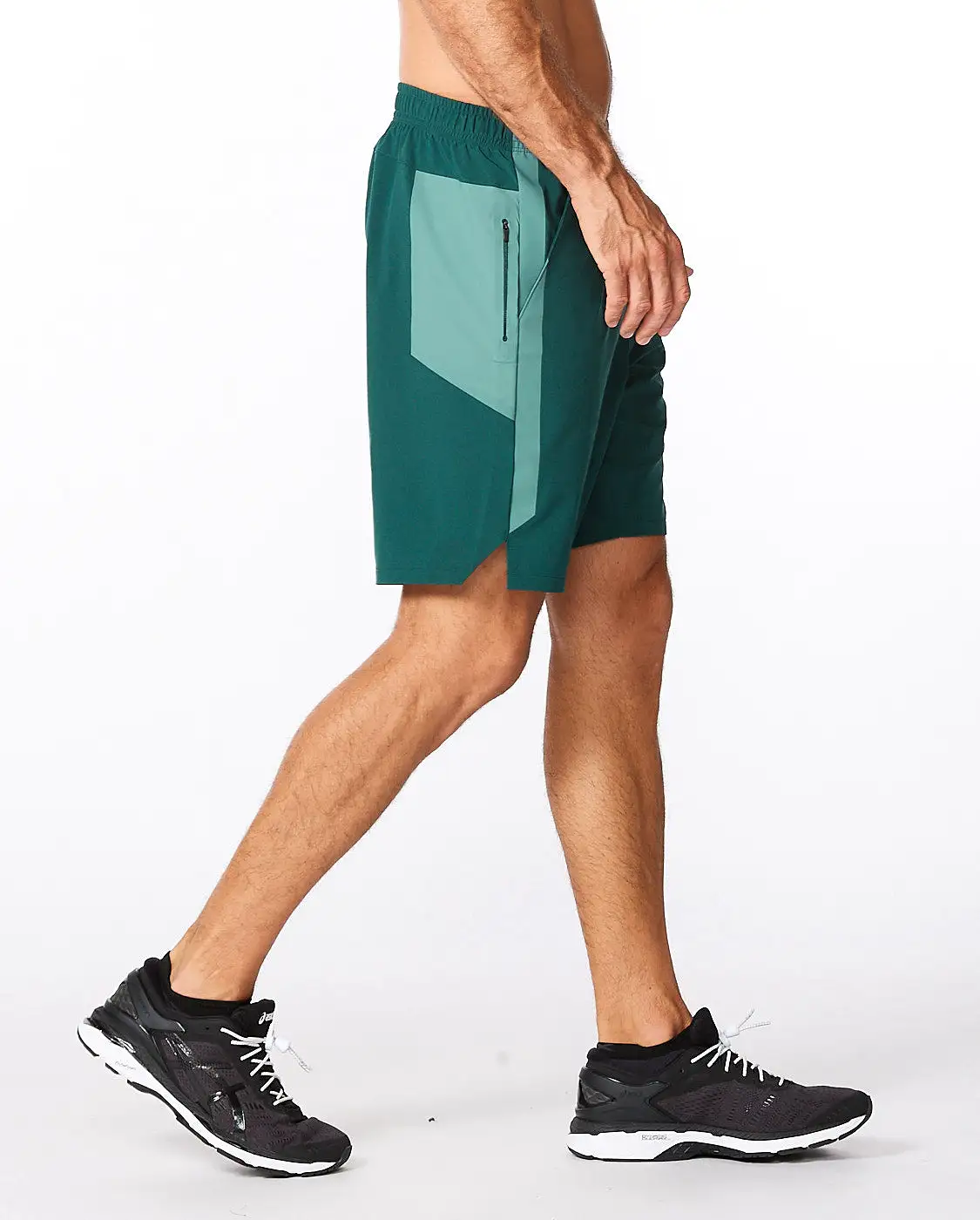 Motion 8 inch shorts - Pine/silver sage