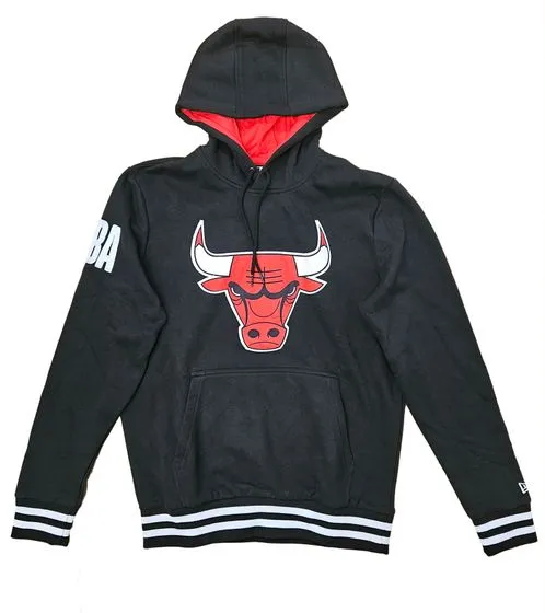 NEW ERA NEW ERA NFL HOODY Chicago Bulls Herren Baumwoll-Pullover Hoodie Kapuzen-Pullover 12653598 Schwarz