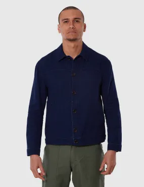 Oliver Spencer Buffalo Jacket - Indigo Blue