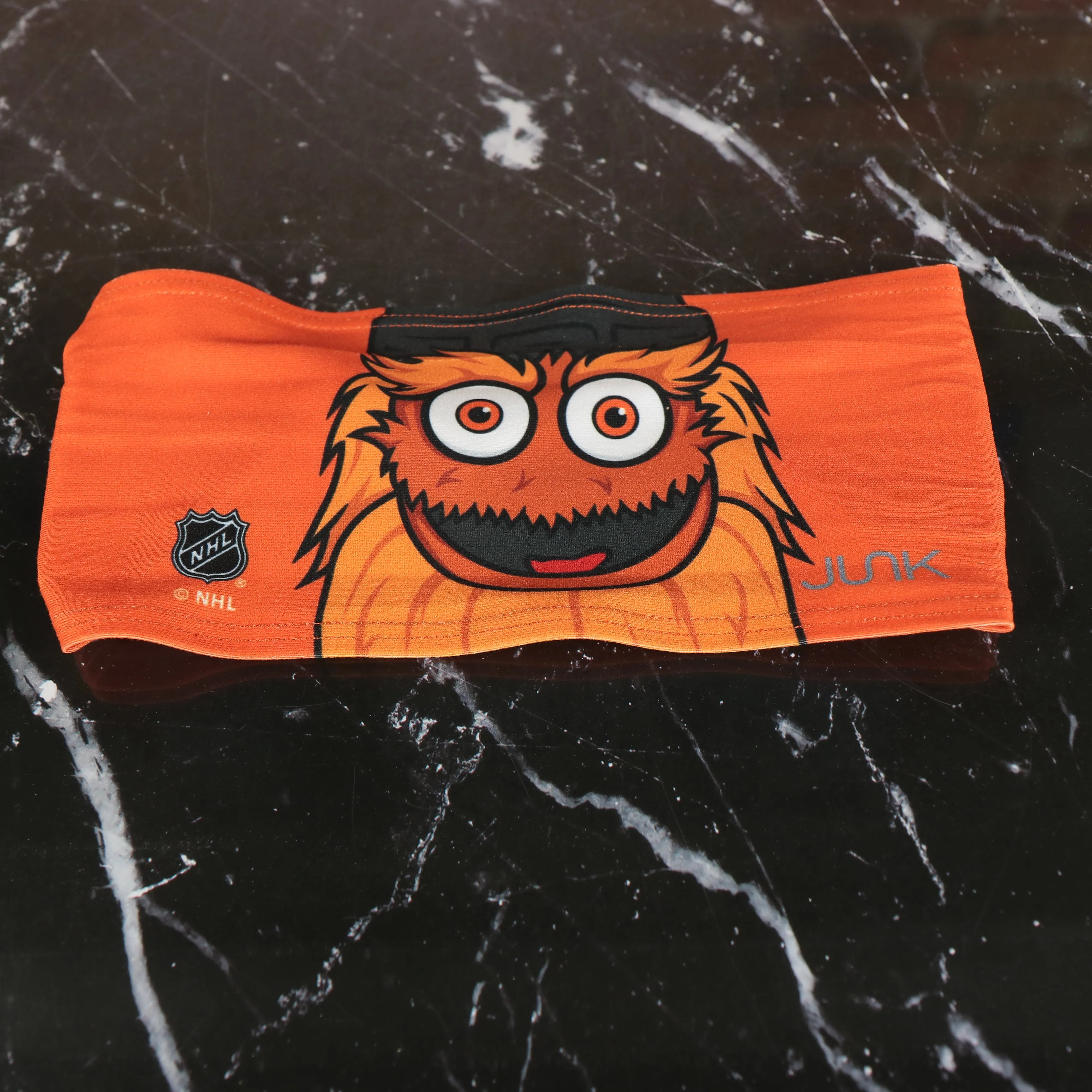 Philadelphia Flyers Gritty Mascot Moisture Wicking UPF 50+ Headband | Officially Licensed Junk Brands