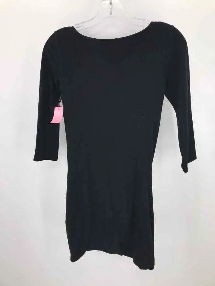 Pre-Owned Armani Exchange Black Size XS Short Long Sleeve Dress