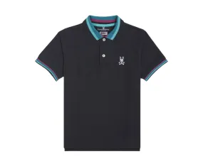 Psycho Bunny Barrow Tipped Polo Kids' Shirt