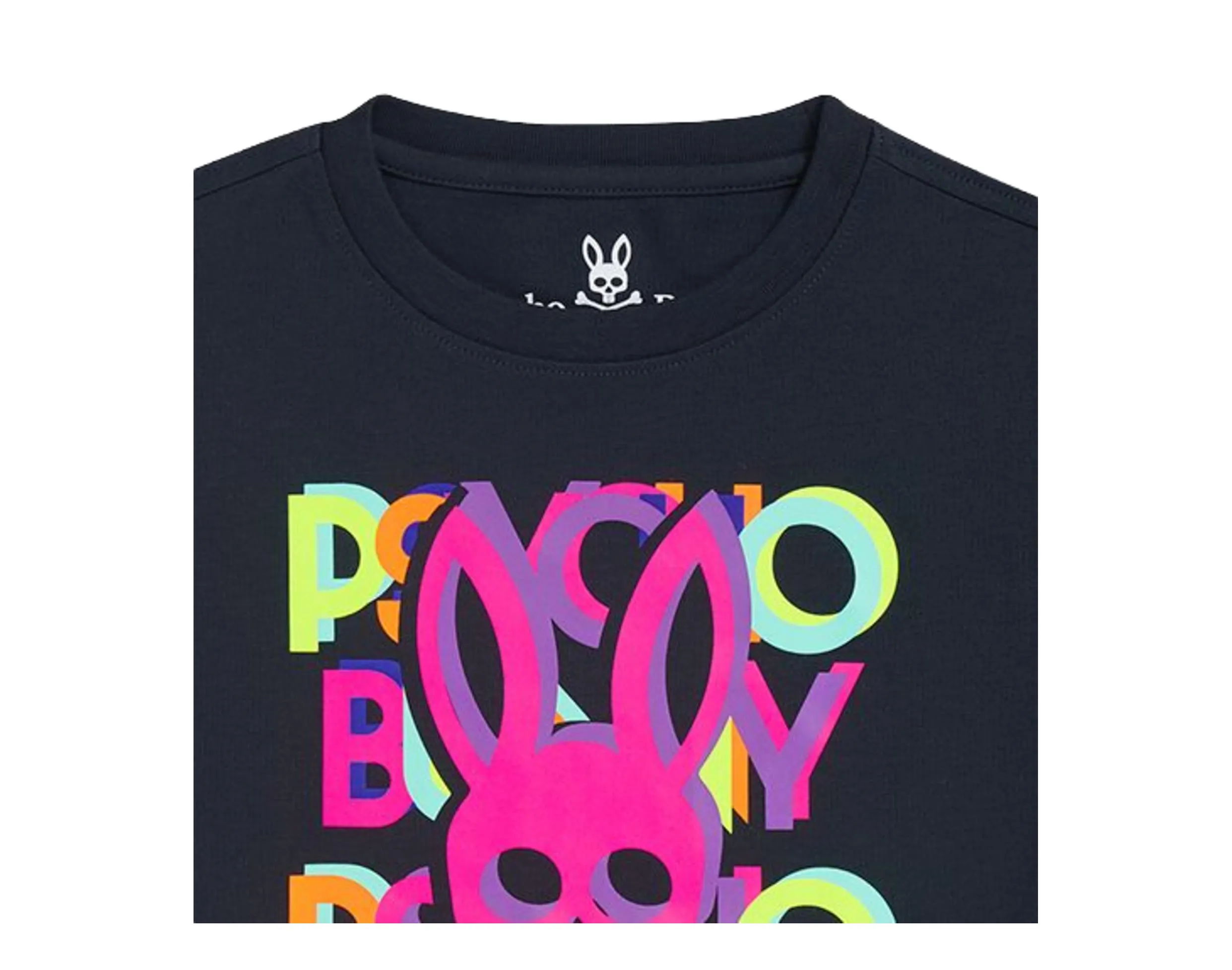 Psycho Bunny Hudson Multicolor Kids' Tee Shirt