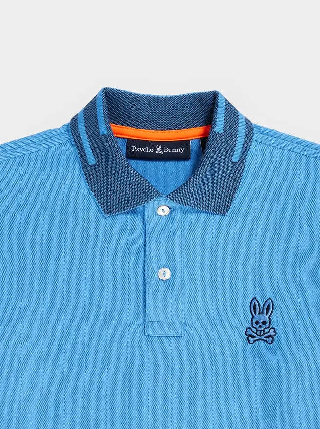 Psycho Bunny Kids Blue Chester Polo_ B0K333Z1PC-425