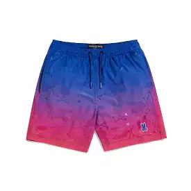 Psycho Bunny Kids Malta Ombre Hydrochromic Swim Trunks_ B0W173B2SW-475