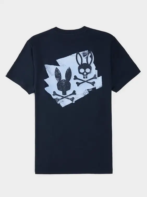 Psycho Bunny Kids Navy Dolton T-Shirt_ B0U326Z1PC-410