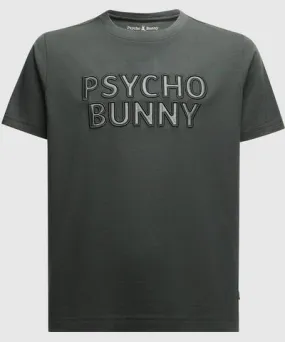 Psycho Bunny Kids Pierce Embroidered Graphic Tee 022 URBAN CHIC /