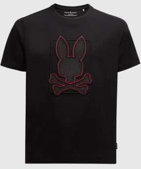 Psycho Bunny Kids Pierce Graphic Tee 001 BLACK /