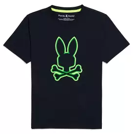 Psycho Bunny Kids Santa Monica Embroidered Navy T-Shirt_ B0u842a2pc-410