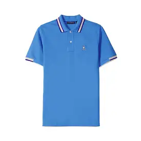 Psycho Bunny Kids Woodstock Blue Polo_ B0K141B200-420