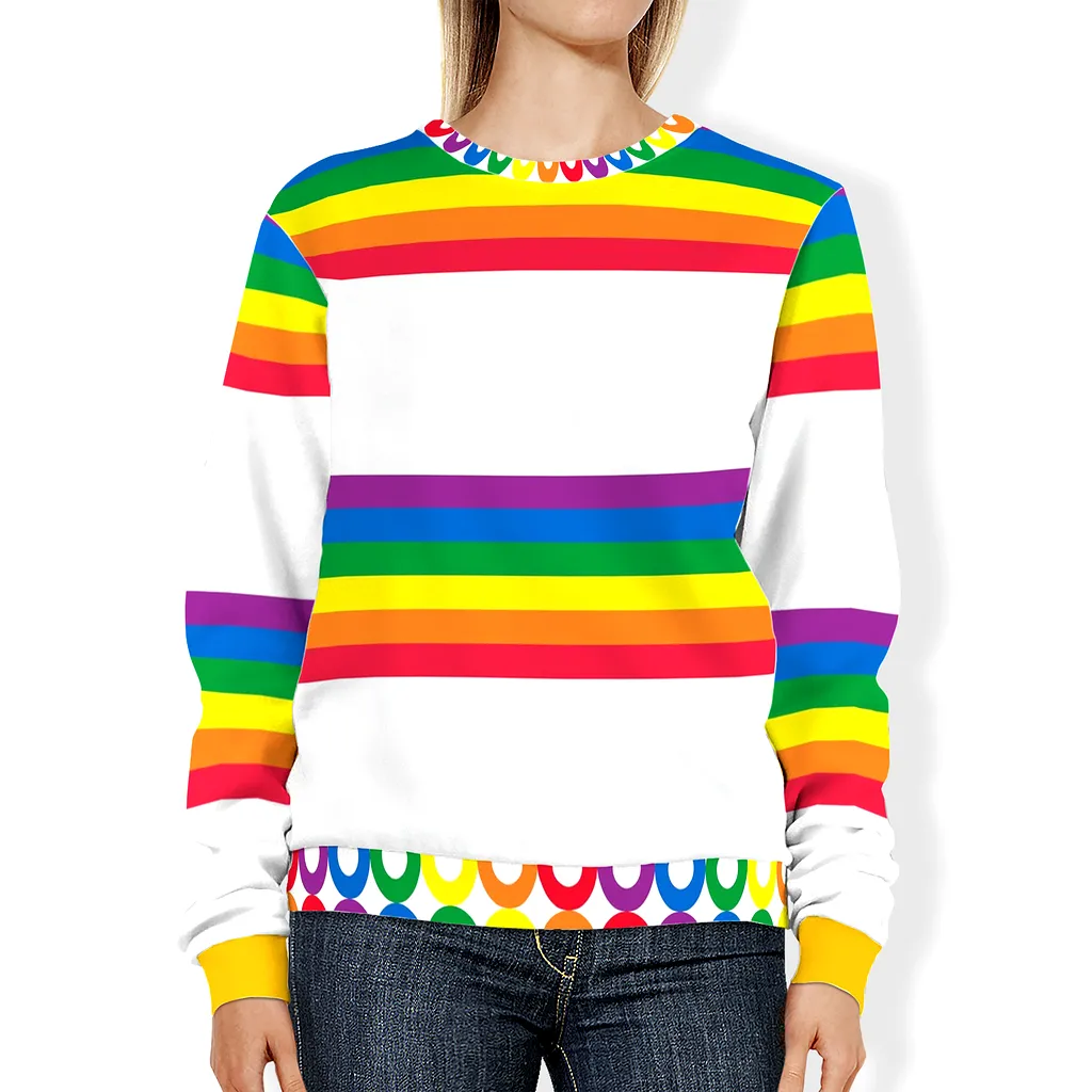 Rainbow Romper Room II Unisex Sweatshirt