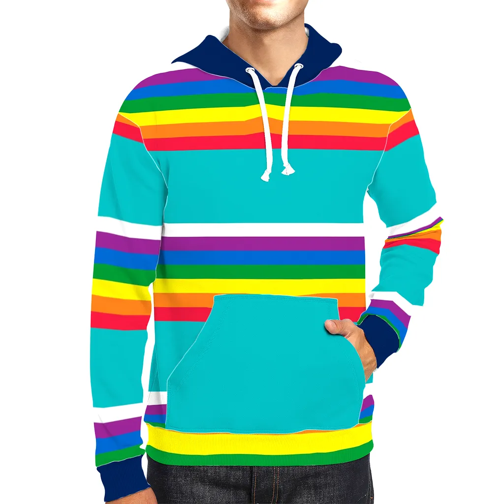 Rainbow Romper Room IV Unisex Pullover Hoodie