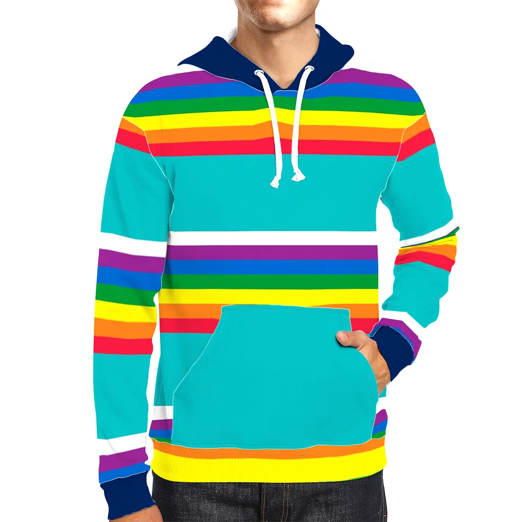 Rainbow Romper Room IV Unisex Pullover Hoodie