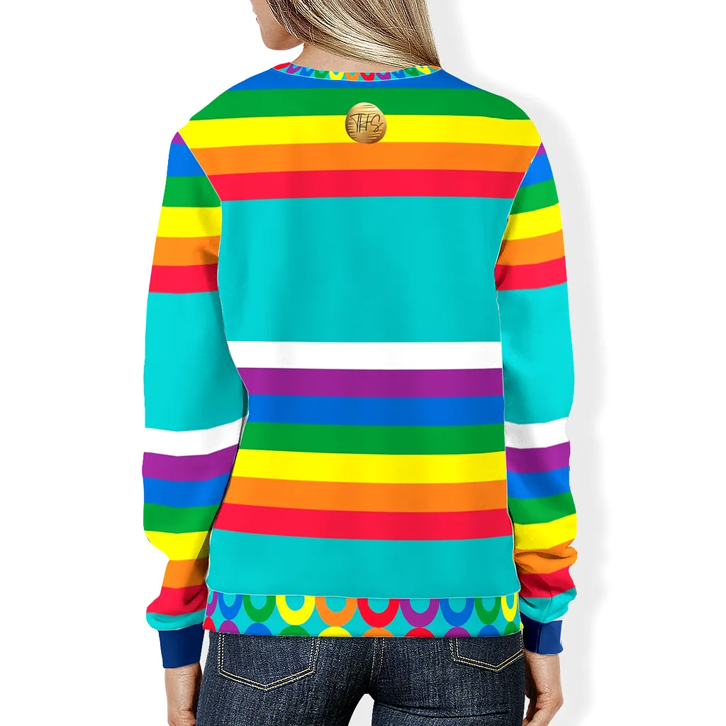 Rainbow Romper Room IV Unisex Sweatshirt