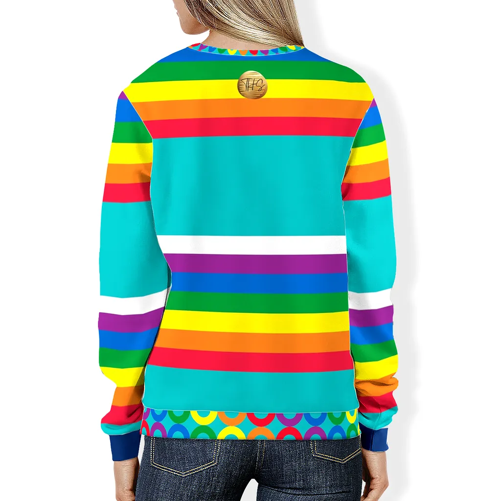 Rainbow Romper Room IV Unisex Sweatshirt