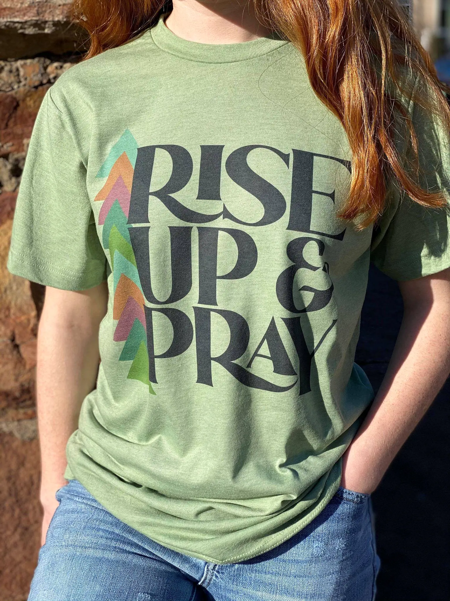 Rise Up & Pray Tee