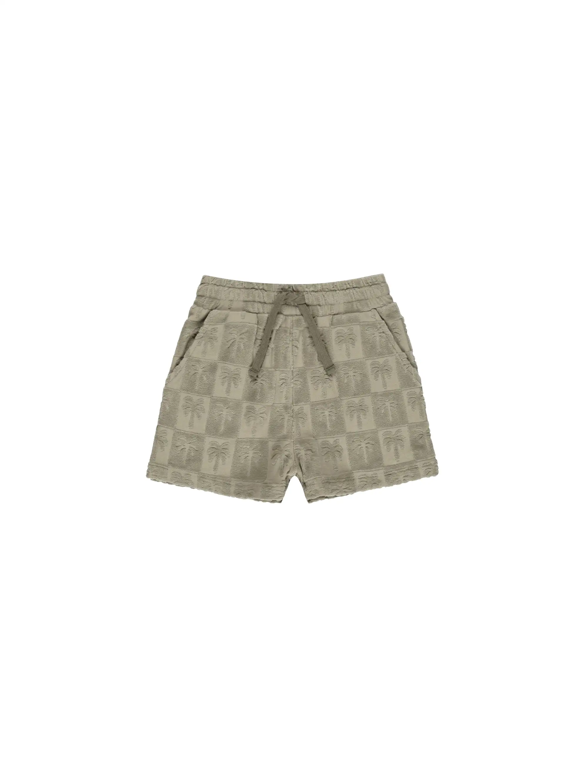 Rylee & Cru - Palm Check Relaxed Short