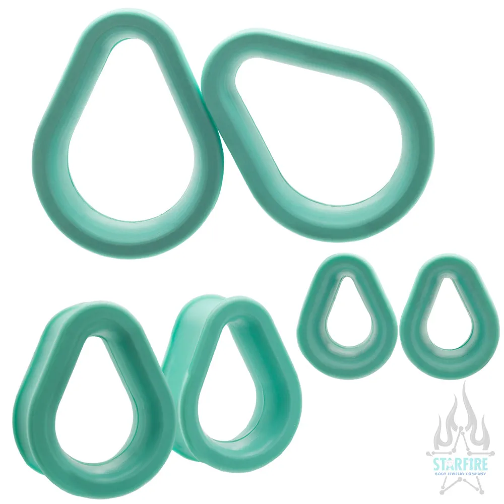 Silicone Hydra (teardrop) Eyelets - Mint (Limited Edition Color)