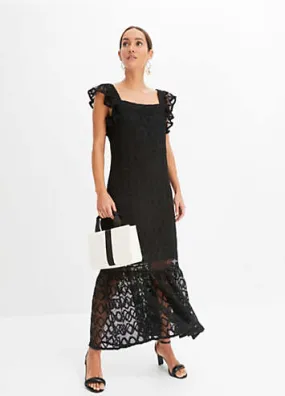 Sleeveless Lace Dress by bonprix | Look Again