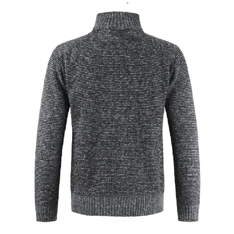 Slim fit stretch knit sweater (2 Colors)