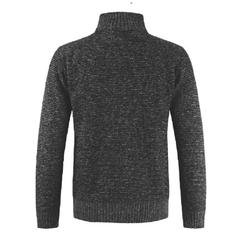 Slim fit stretch knit sweater (2 Colors)