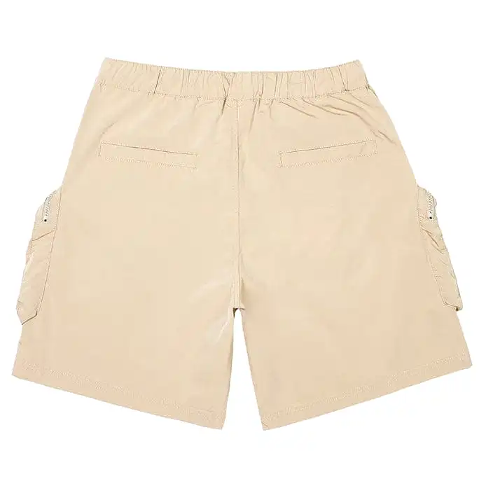 Smoke Rise Printed Nylon Utility Short (Khaki) WS23182