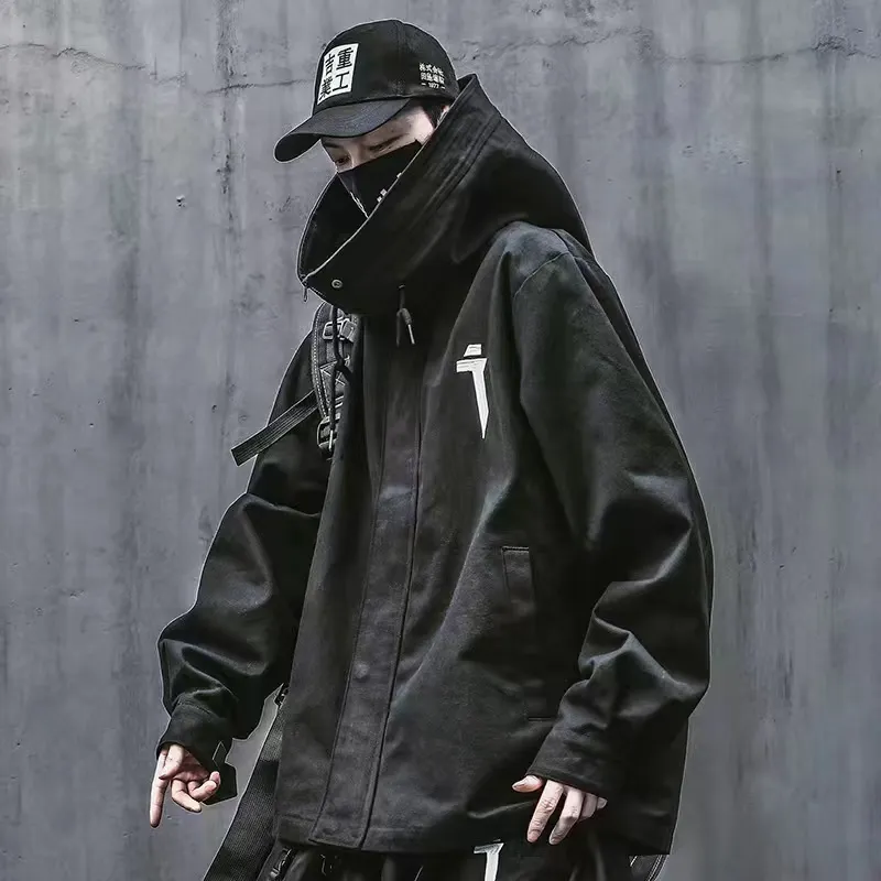 techwear anorak jacket