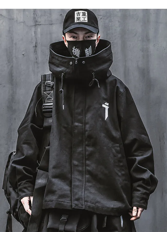 techwear anorak jacket