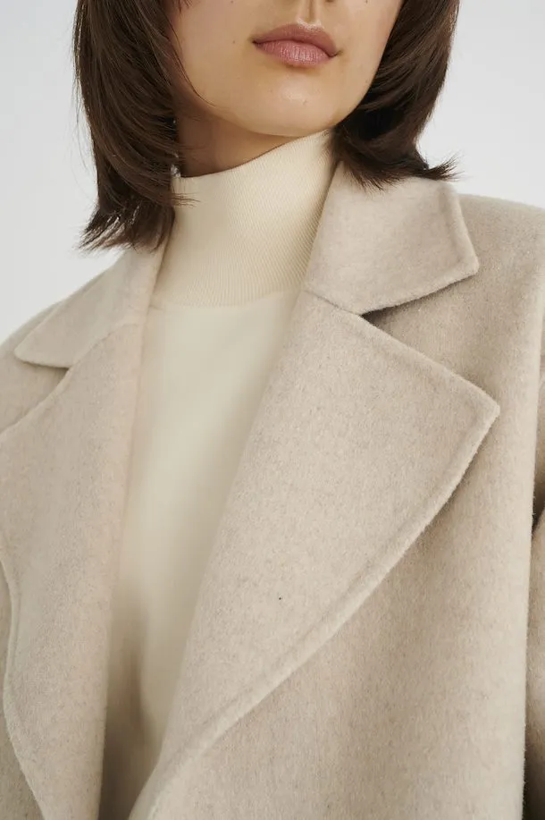 The Milla Coat by InWear - French Nougat - PLUS