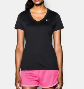 Under Armour Women's UA Tech Solid V-Neck Shirt