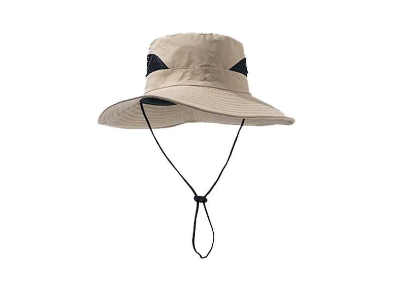 Unisex Wide Brim Quick-Dry UV Protection Sun Fishing Hat