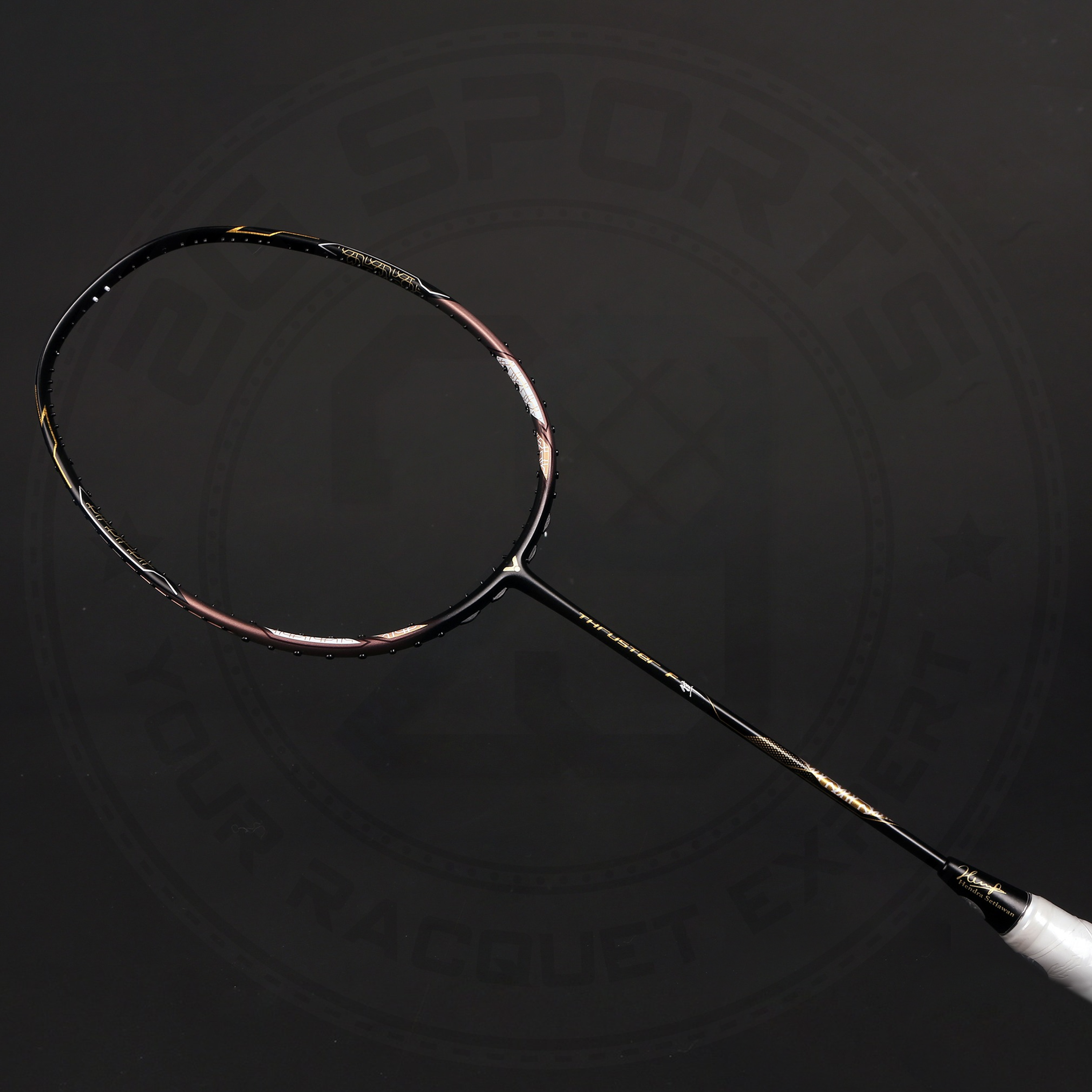 Victor Thruster F HS Limited Edition Badminton Racquet Black/ Gold 3U(88g)G5