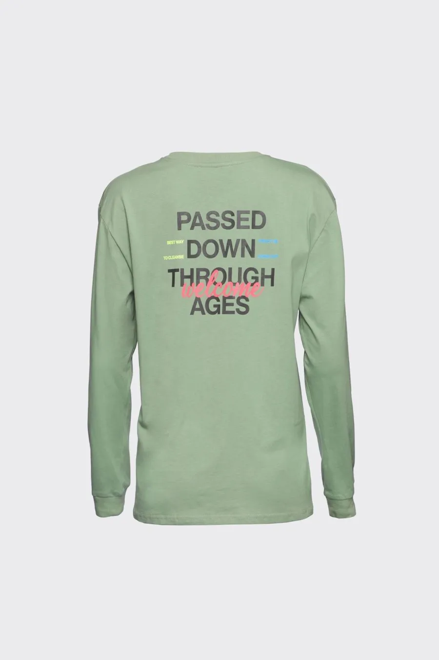 Women Atoir  | 001 Long Sleeve T-Shirt Peppermint