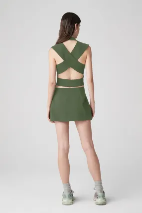 Women Atoir  | 002 Dress Moss Green