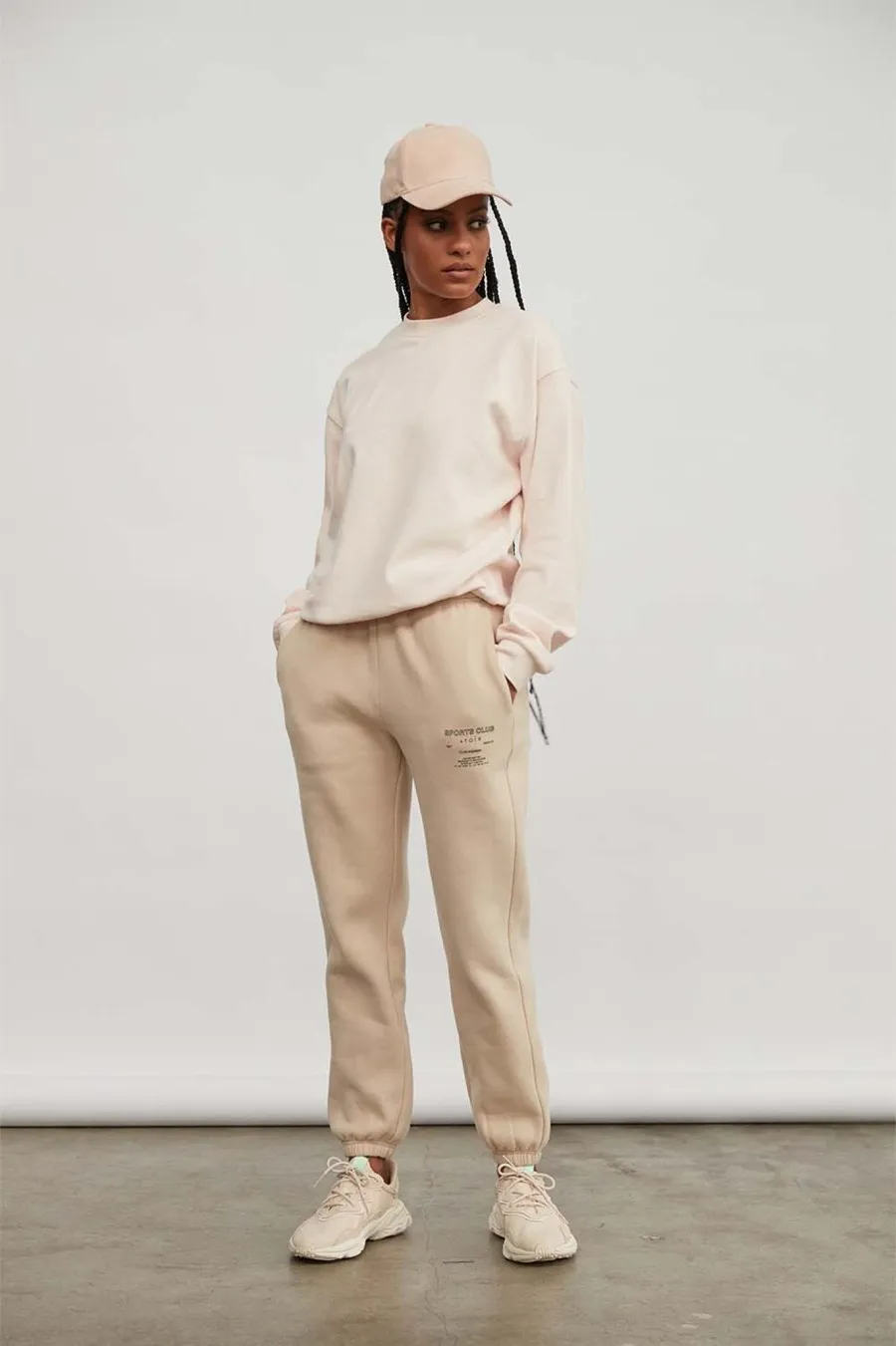 Women Atoir  | Bounce Track Pant Nougat