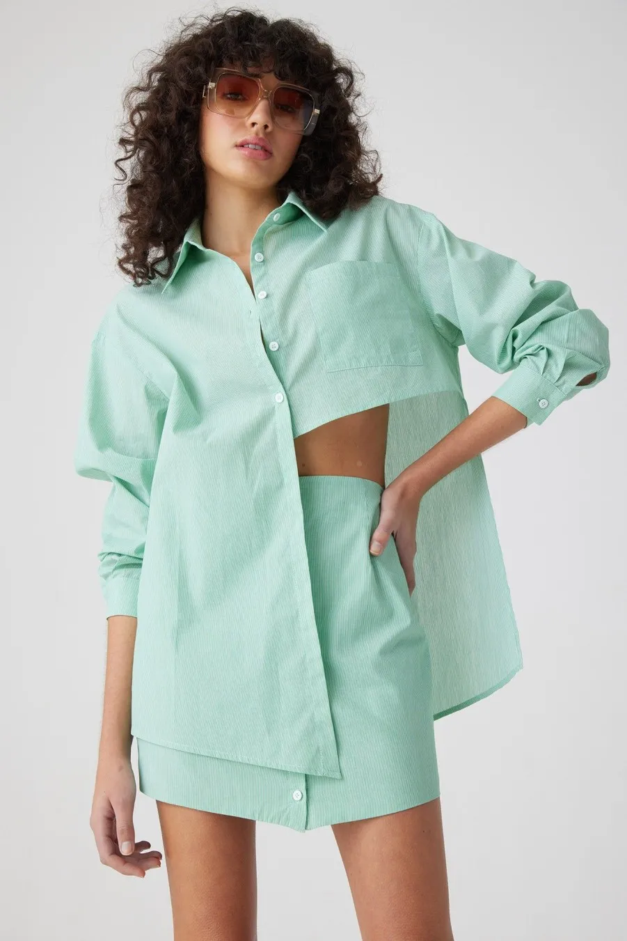 Women Atoir  | Cloud Shirt Lily Green