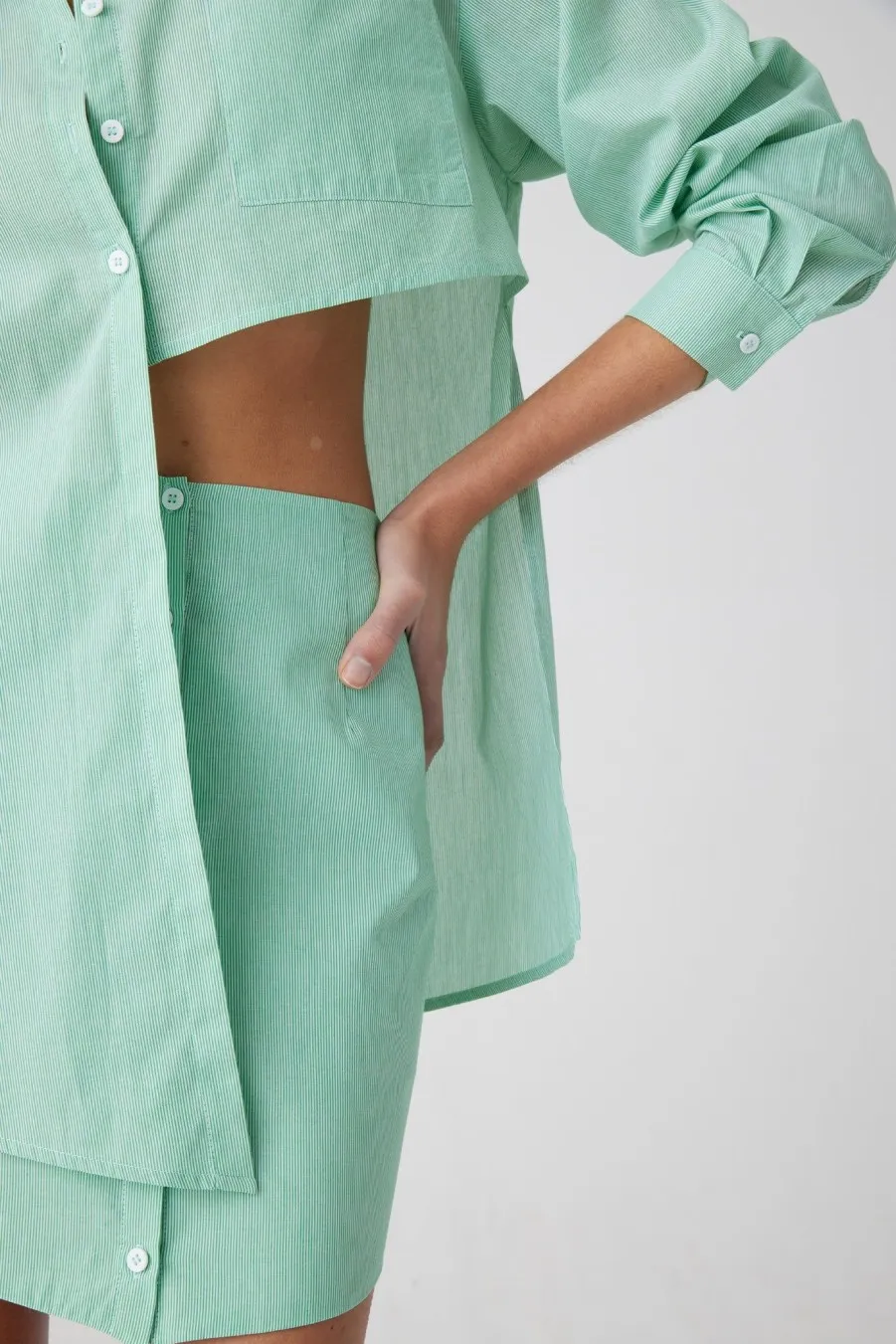 Women Atoir  | Cloud Shirt Lily Green