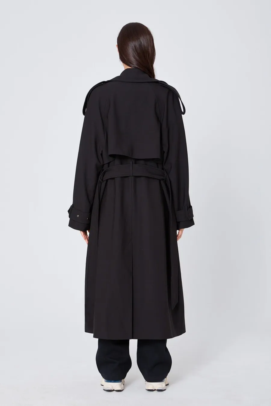 Women Atoir  | The Trench Coat Black