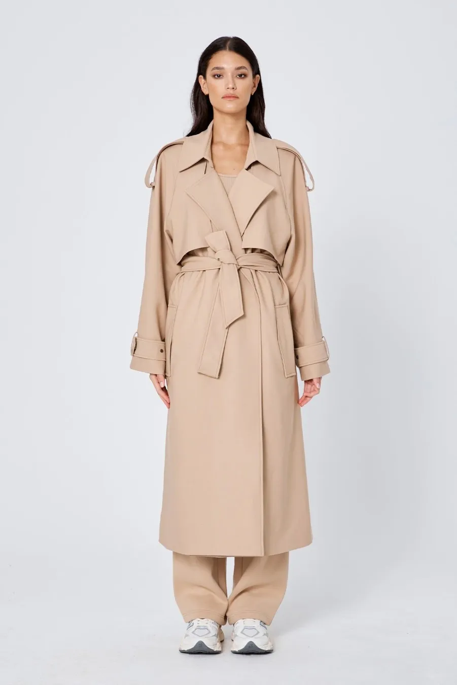 Women Atoir  | The Trench Coat Sand