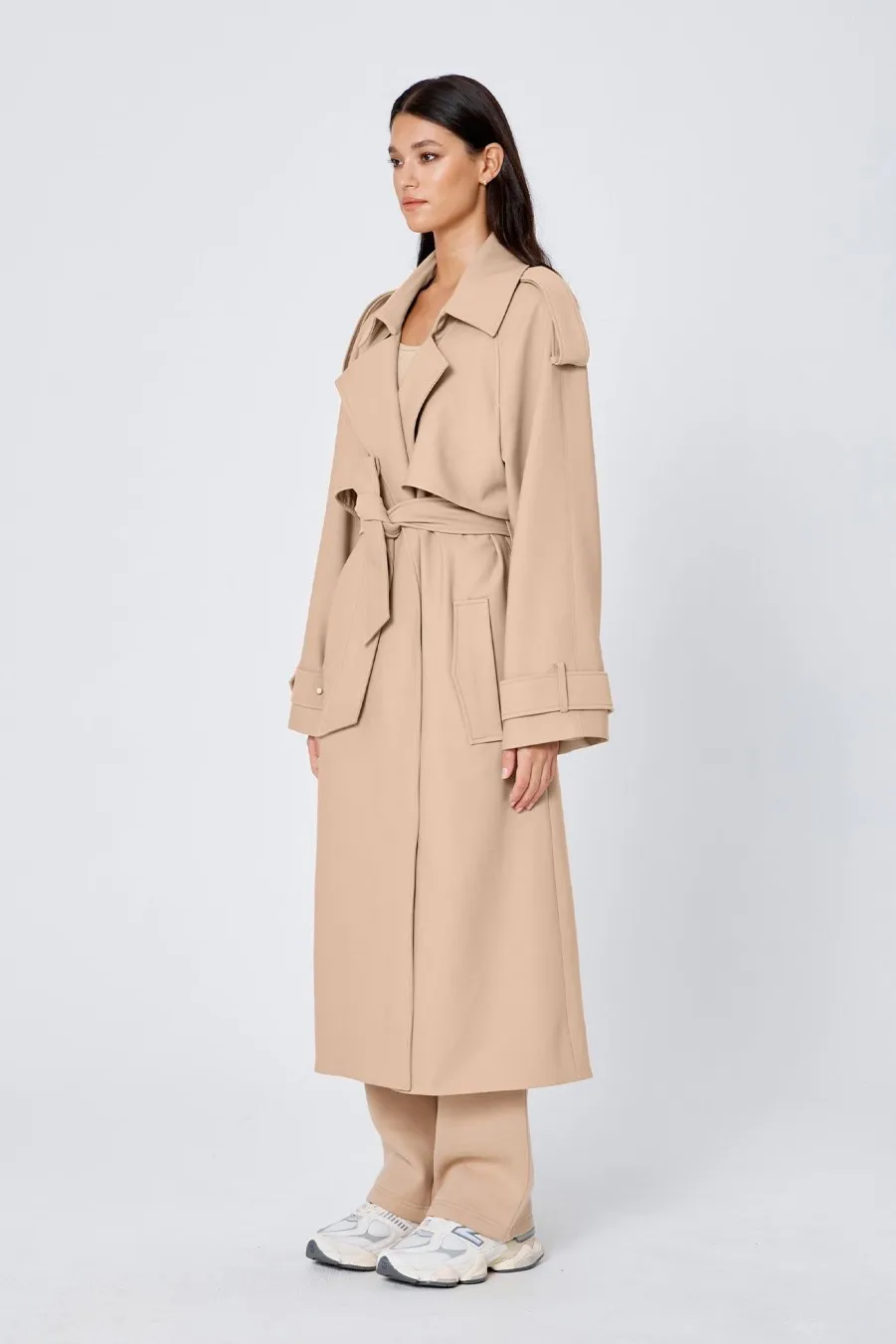 Women Atoir  | The Trench Coat Sand