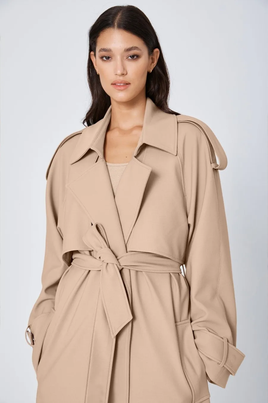 Women Atoir  | The Trench Coat Sand