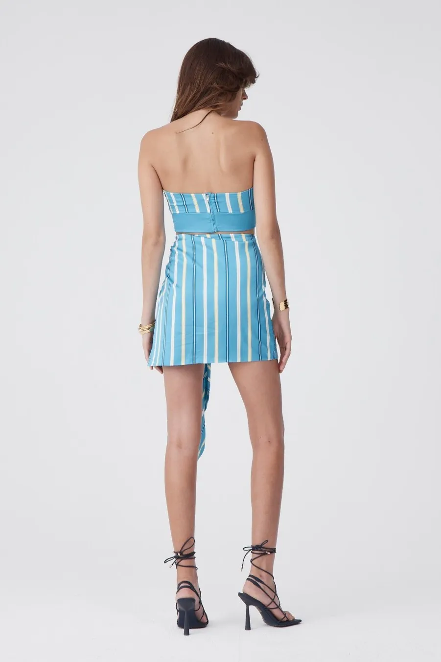 Women Atoir  | Wrapped Up Skirt Bahamas Stripe